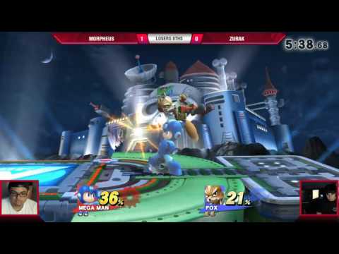 VS Weekly 6/29/17 - Losers 8ths - Morpheus (Megaman) vs Zurak (Fox) - Smash 4