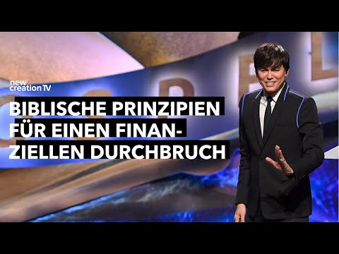 Wie du Gott mit deinen Finanzen vertraust I Joseph Prince I New Creation TV Deutsch