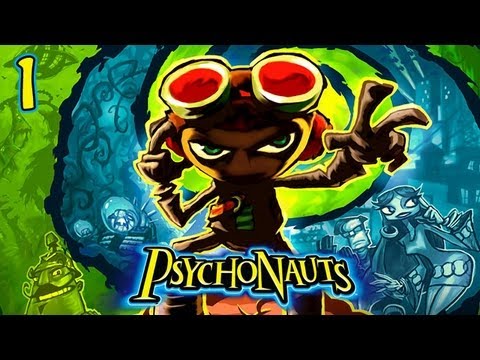 Let's Play Psychonauts - part 1 - Welcome to Whispering Rock