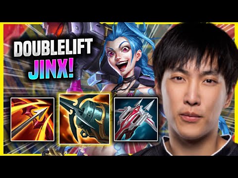 DOUBLELIFT IS INSANE WITH JINX! - TL Doublelift Plays Jinx ADC vs Jhin! | Preseason 2022