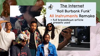 The Internet - Roll Burbank Funk (All Instruments Deconstructed)