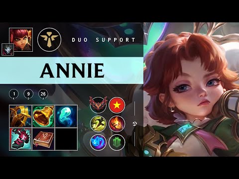 Annie Support vs Leona - VN Grandmaster Patch 25.24