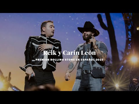 #Show | Reik junto a Carin León con El Correcto en los Premios ROLLING STONE en ESPAÑOL 2023