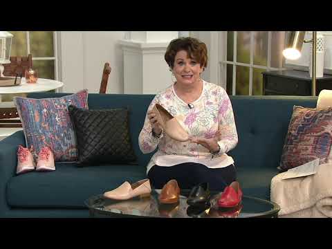 Earth Origins Leather Loafers with Goring - Ryanne on QVC