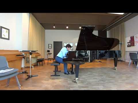 George Crumb -Five Pieces for Piano (1962) I.Quasi Improvvisando