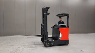 Linde R 14 G - 01 reach truck til salg - Billede 4 | Machineryline DK Linde R 14 G - 01 reach truck | Billede 4 - Machineryline