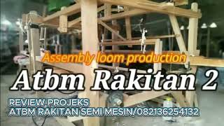PROCESS STAGES OF MAKING A SEMI-MACHINE LOOM: Detail Engineering #weavingmachine #diy #deephouse