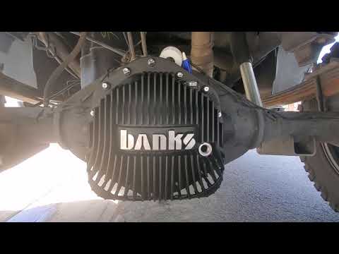 Banks Rear Diff Cover Install Ram 3500