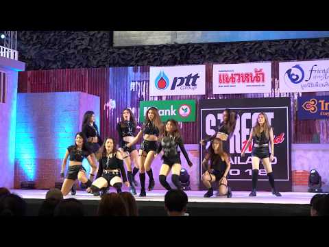 180512 D.wice cover K-pop - We like & Black widow @ Street World Thailand 2018