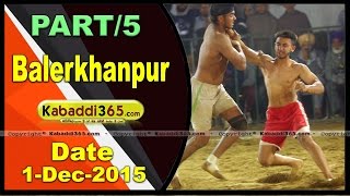 (1) Balerkhanpur (Kapurthala) Kabaddi Tournament 1 Dec 2015