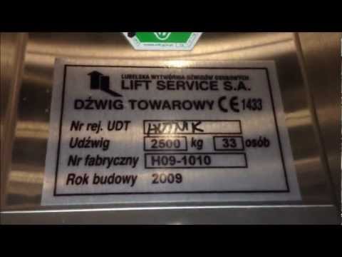 HUGE! ThyssenKrupp lift/elevator @ Bonarka city center