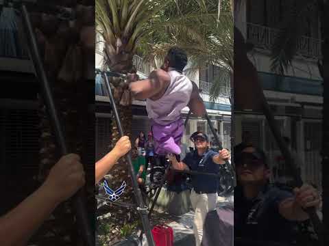 🔥 No excuses—just results! 😤 At UFC 314 in Miami, SSgt Lebron Ortiz and SSgt Jimenez Hernandez