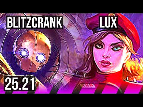 BLITZCRANK & Kai'Sa vs LUX & Yunara (SUP) | KR Master | 25.21
