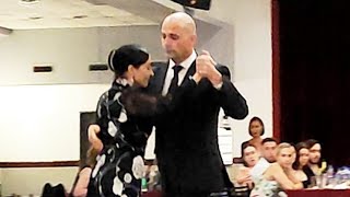 Video thumbnail for Guillermina Quiroga y Mariano Logiudice. Milonga La Baldosa 24ene25 reel