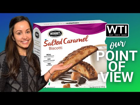 Nonni's Salted Carmel Biscotti - WTI product video review