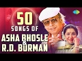Top 50 Songs Of R D Burman Asha आशा बर्मन के 50 हिट गाने HD Songs 