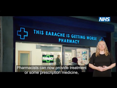 Think Pharmacy First - NHS Campaign 2025 | BSL