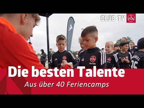 "Vielleicht finden wir ja noch ein weiteres Talent"👀 | Talentcamp 2024 | 1. FC Nürnberg
