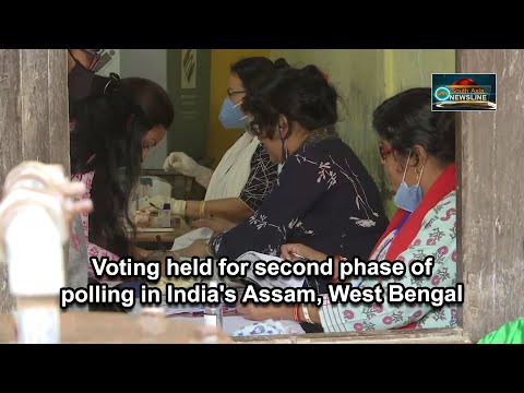 Voting held for second phase of polling in India's Assam, West Bengal