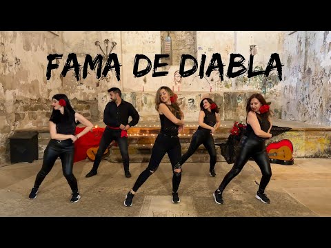 Fama de Diabla, La Konga, David Bisbal Zumba Coreografía Maria Carvajal #famadediabla #zumba