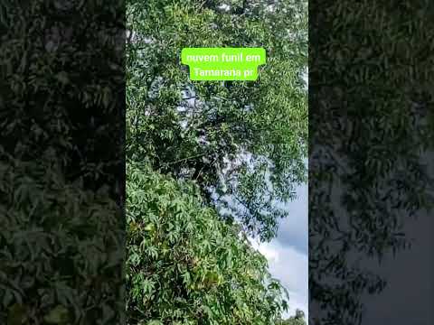 nuvem funil em Tamarana pr