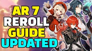 How To Reroll FASTER in Genshin Impact | Amber Skip/Lisa Skip And Email Trick! [AR7 Rerolling Guide]