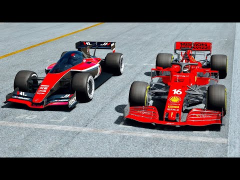 Ferrari F1 2021 vs Formula Vector at Mugello GP