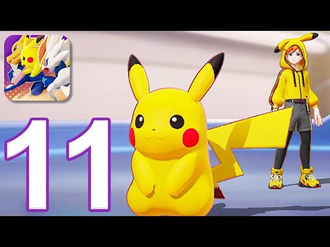 Pokemon Unite Mobile - Gameplay Walkthrough Part 11 - Pikachu & Pikachu Outfit (iOS, Android)