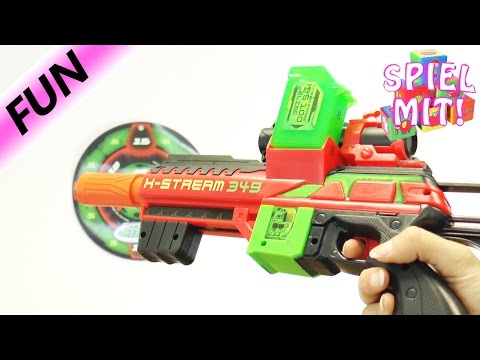 Cyber Strike Slime Control X-stream Splace Schleim und Glibber Challenge mit Kaan Nina und Kathi