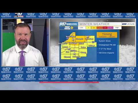 More Snow ❄️ Another round by Friday morning