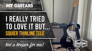 Video thumbnail for Why I'm selling my Squier Thinline Telecaster after a few weeks. Just not loving it. by The Guitar Effect