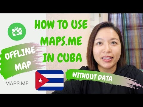 How to use Maps.me (offline map) in Cuba | Android Tutorial | Havana | Ep. 42