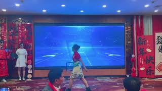 A catwalk from a Chinese touch screen factory.