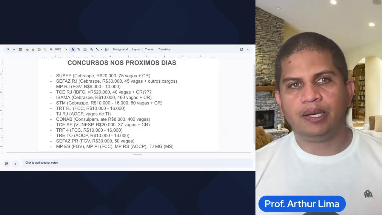 EDITAIS PREVISTOS PARA OS PROXIMOS DIAS - AO VIVO