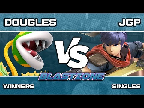 PSG Blastzone: Dougles (Piranha Plant) vs Justgoodpop (Ike)-  Winners Round 3
