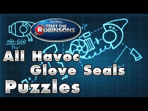Meet the Robinsons (PS3, Wii, PS2) All Havoc Glove Seals Puzzles