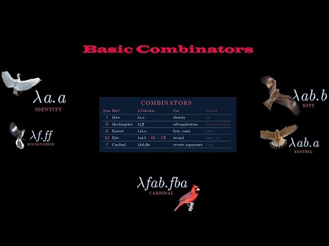 🦜👉👉Basic Combinators In Action (I, M,K,KI,C)