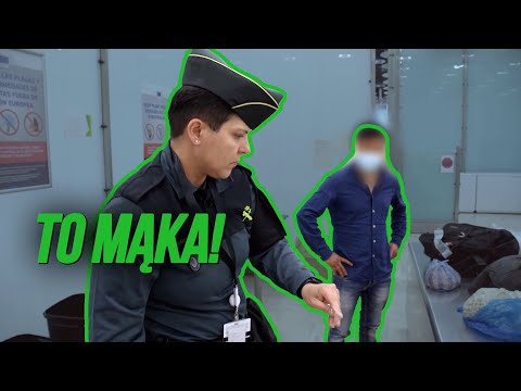 They were transporting a large bag of white powder! | Customs officers guard Europe