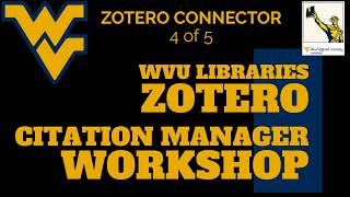Zotero Tutorial (4/5) Zotero Connector