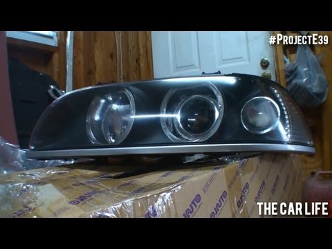 How to Modify BMW Headlights (DJ Auto) - #ProjectE39