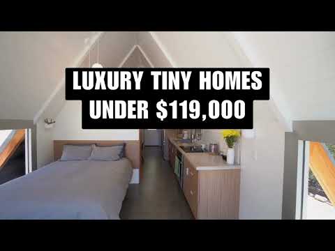 Affordable Luxury Tiny Homes Under $119,000!