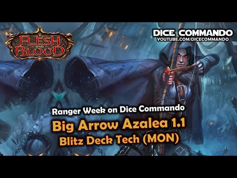 Flesh and Blood TCG | Go Again! Ep93 - Big Arrow Azalea 1.1 Blitz Deck Tech