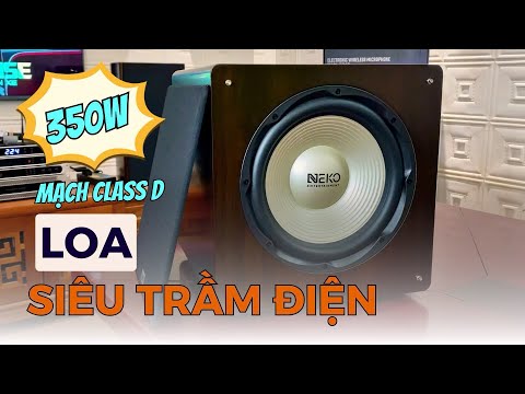 Neko TD112S - Loa siêu trầm điện cho trải nghiệm Karaoke chuyên nghiệp