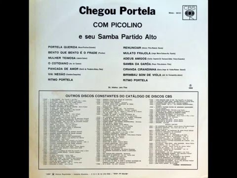 Picolino e seu Samba Partido Alto - Birimbau Som de Viola (Jair do Cavaquinho / Jaburú)