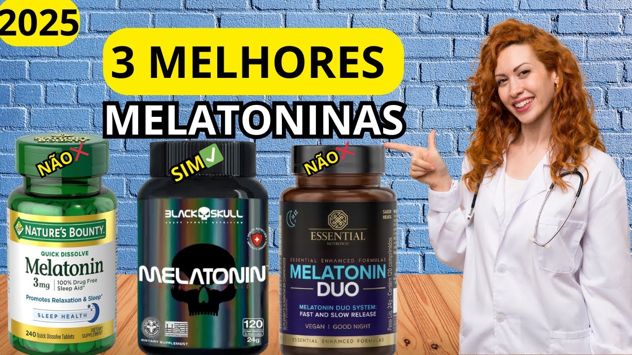 Miniatura da avaliação em vídeo de Melatonina Essential Nutrition 200mcg 120 Comprimidos Sabor Menta