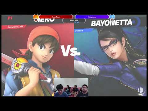 RuaanRuaan (Bayonetta/Incineroar) vs Quaylectra (Hero) - aj invitational #2 - Winners Semis