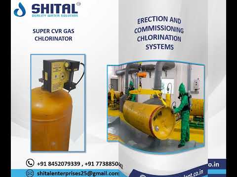 Gas chlorinators maintenance service, for industrial