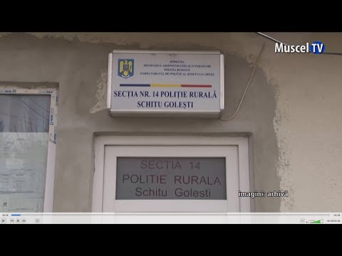 Jurnal MUSCEL TV 21.04.2023 Politiști încuiați în post la Schitu Golești
