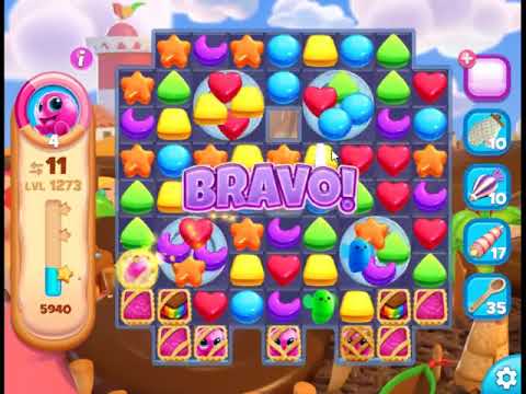 Cookie Jam Blast Level 1273 - NO BOOSTERS 🍪 | SKILLGAMING ✔️