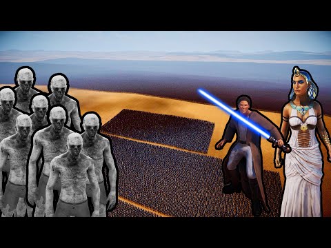 20 MILLION ZOMBIES vs 60,000 JEDI KNIGHTS + 2,000 CLEOPATRA | UEBS 2